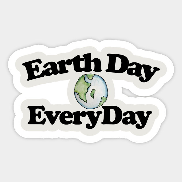 Earth Day Every Day Sticker by bubbsnugg